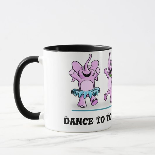 Dance to your own Passion Coffee Mok (Links)