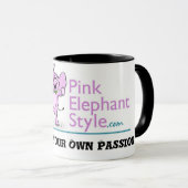 Dance to your own Passion Coffee Mok (Voorkant rechts)