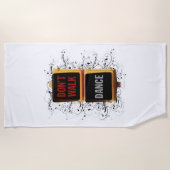 Dance Traffic Signal Beach Towel Strandlaken (Voorkant)