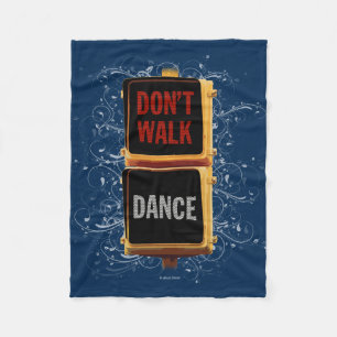 Dance Traffic Signal Fleece Blanket Deken