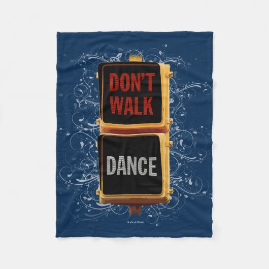 Dance Traffic Signal Fleece Blanket Deken (Voorkant)