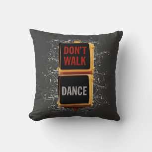 Dance Traffic Signal Throw Pillow Kussen