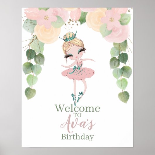 DANCE & TWIRL | BALLERINA BIRTHDAY | OVERZICHT | (Voorkant)