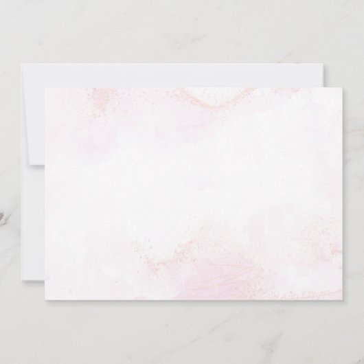 Dance & Twirl Pink Ballerina Ballet Verjaardagsfot Kaart (Achterkant)