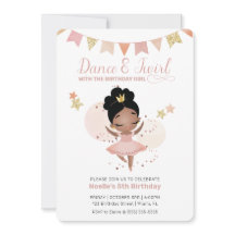Dance & Twirl, Princess Ballerina Birthday