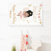 Dance & Twirl, Princess Ballerina w/Bow Birthday Spandoek (Insitu)
