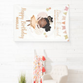 Dance & Twirl, Princess Ballerina w/Bow Birthday Spandoek (Insitu)