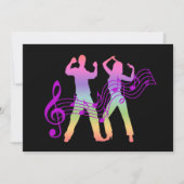 Dance-uitnodigingen Kaart (Voorkant)
