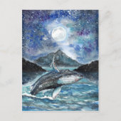 Dance under the Moon Briefkaart (Voorkant)