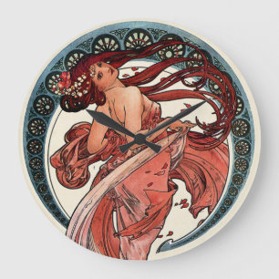 Dance van Alfons Mucha 1898 Grote Klok