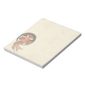 Dance van Alfons Mucha 1898 Notitieblok (Linkerzijde)
