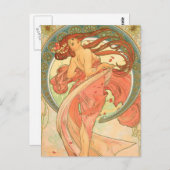  Dance van Alphonse Mucha Briefkaart (Voorkant / Achterkant)