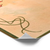  Dance van Alphonse Mucha Poster (Hoek)