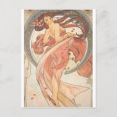 Dance van Mucha Briefkaart (Voorkant)