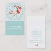 DANCE - Visitekaartje (Voorkant / Achterkant)