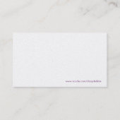 Dance Visitekaartje (Achterkant)