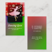 Dance visitekaartje (Voorkant / Achterkant)