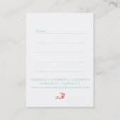 DANCE - Visitekaartje (Achterkant)