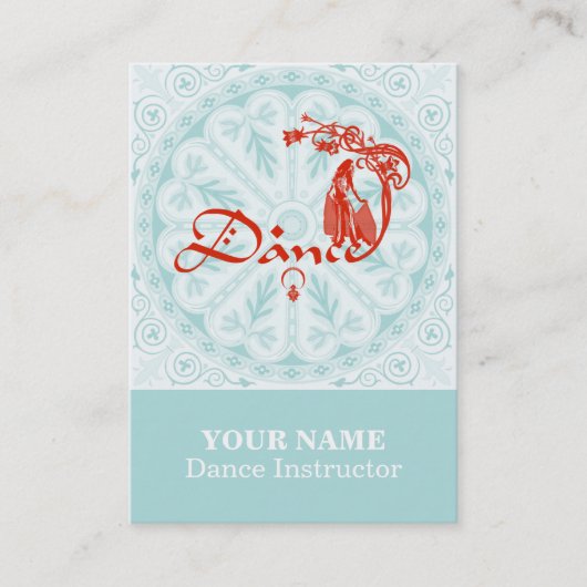DANCE - Visitekaartje (Voorkant)