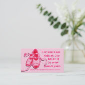 Dance Visitekaartjes (Staand voorkant)