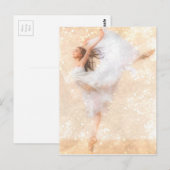Dance vlucht briefkaart (Voorkant / Achterkant)