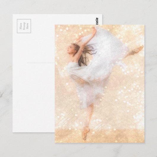 Dance vlucht briefkaart (Voorkant / Achterkant)