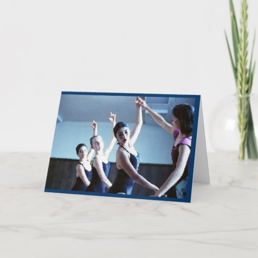 Dance Wenskaart Kaart (Voorkant)