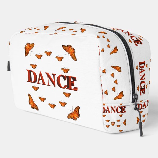 Dance with butterflies design toilettasje (Rechterhoek)