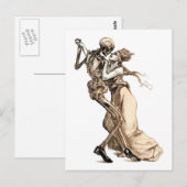 Dance with Death briefkaart (Voorkant / Achterkant)