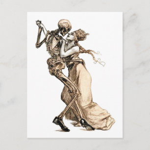 Dance with Death briefkaart