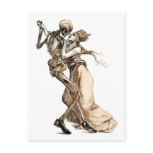 Dance with Death briefkaart