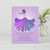 Dance with Flair Invitation Kaart (Staand voorkant)