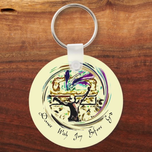 Dance with Joy Sleutelhanger (Voorkant)