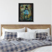 Dance with me by Heather Saulsbury Canvas Afdruk (Insitu (Slaapkamer))