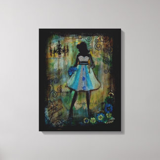 Dance with me by Heather Saulsbury Canvas Afdruk