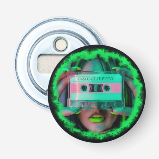 Dance with the Devil Button Flesopener (Voorkant)