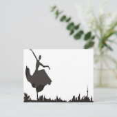 Dance with the Skyline Briefkaart (Staand voorkant)