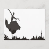 Dance with the Skyline Briefkaart (Voorkant)