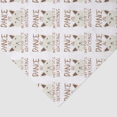 Dance zoals alleen je kat kijkt. tissuepapier (Detail)