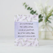 Dance zoals niemand kijkt briefkaart (Staand voorkant)