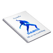 Dance - zoals niemand kijkt - Notitieboek (Rechterzijde)