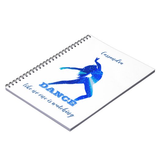 Dance - zoals niemand kijkt - Notitieboek (Linkerzijde)