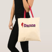 Dance zoals niemand kijkt tote bag (Voorkant (product))