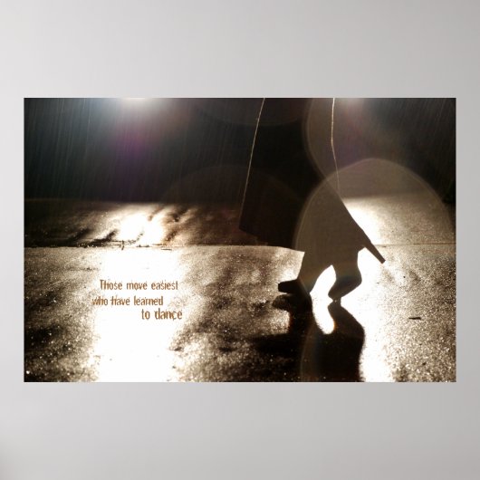 Dance zonder partner poster (Voorkant)