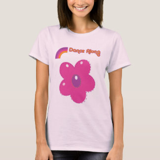 danceby_front_dames_flower5 t-shirt