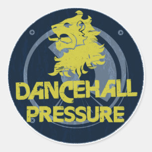 Dancedruk Ronde Sticker