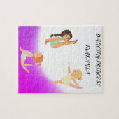 DANCEER PRINCESS PUZZLE MET NAAM VAN DE KLANT! LEGPUZZEL (Horizontaal)