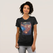Dancefloor Diva Summer Vacation Abstracte Art T-shirt (Voorkant volledig)