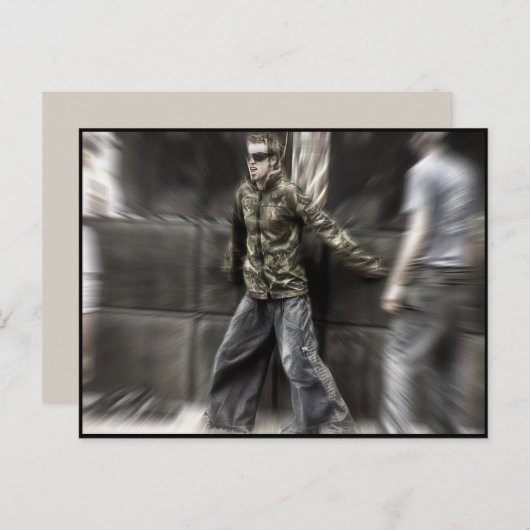 Dancefloor Glimpses #32 Briefkaart (Voorkant / Achterkant)