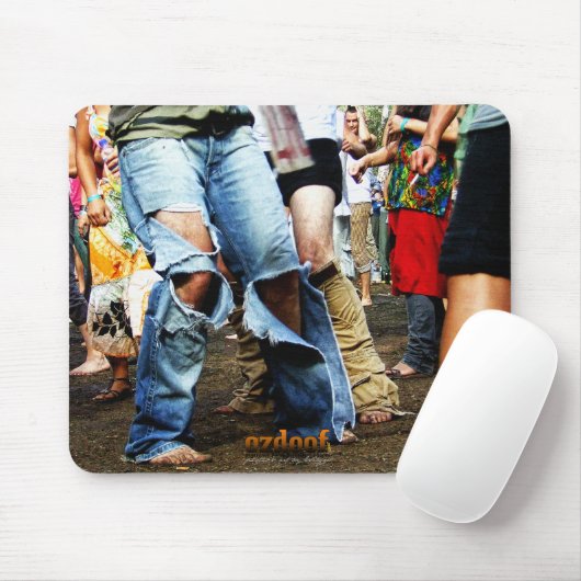 Dancefloor Glimpses #40 Mousepad Muismat (Met muis)
